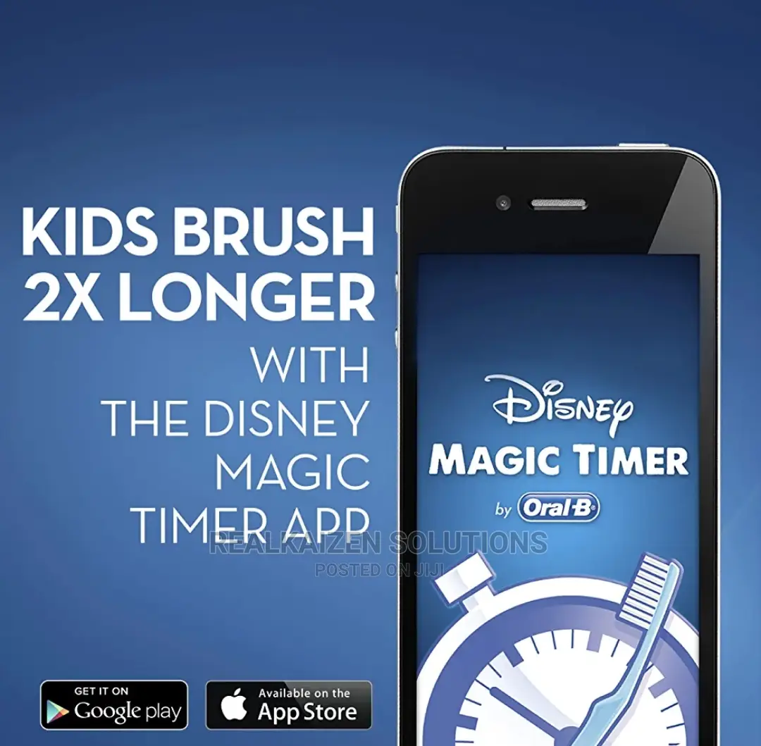 ORAL-B Kids Electric Toothbrush With Disney's Fun Characters