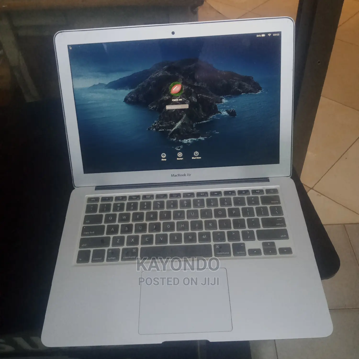 Laptop Apple MacBook Air 8GB Intel Core I7 SSD 256GB