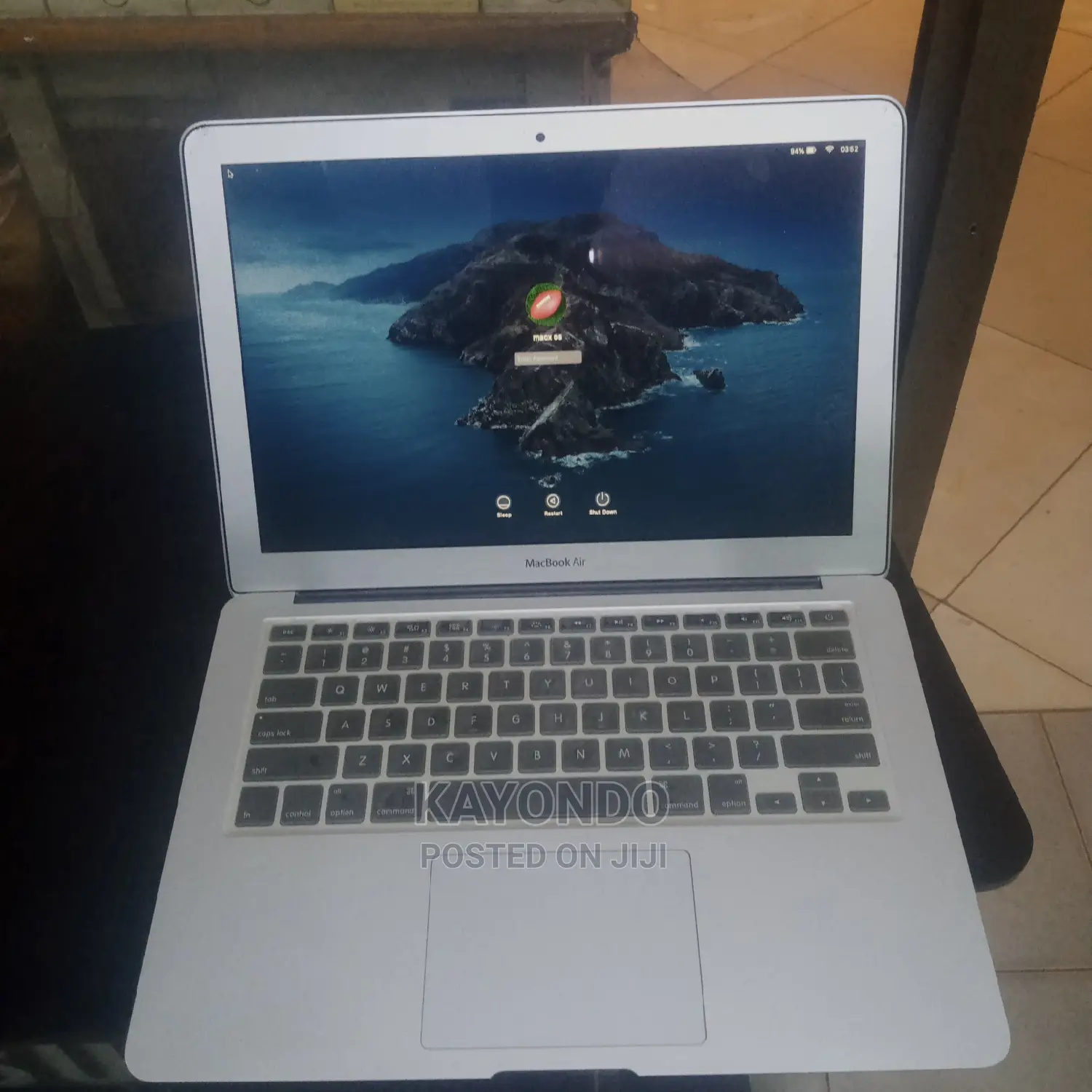 Laptop Apple MacBook Air 8GB Intel Core I7 SSD 256GB