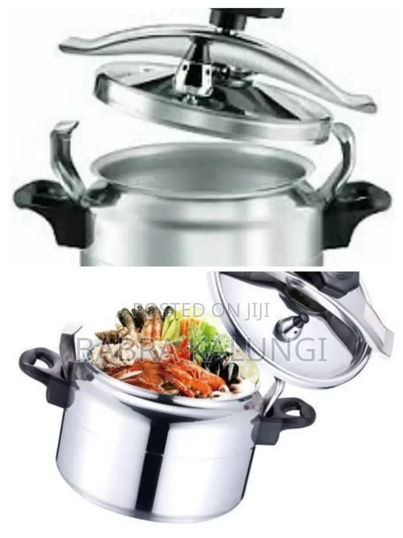 Hth 7l Hth Pressure Cooker Saucepan_ Silver