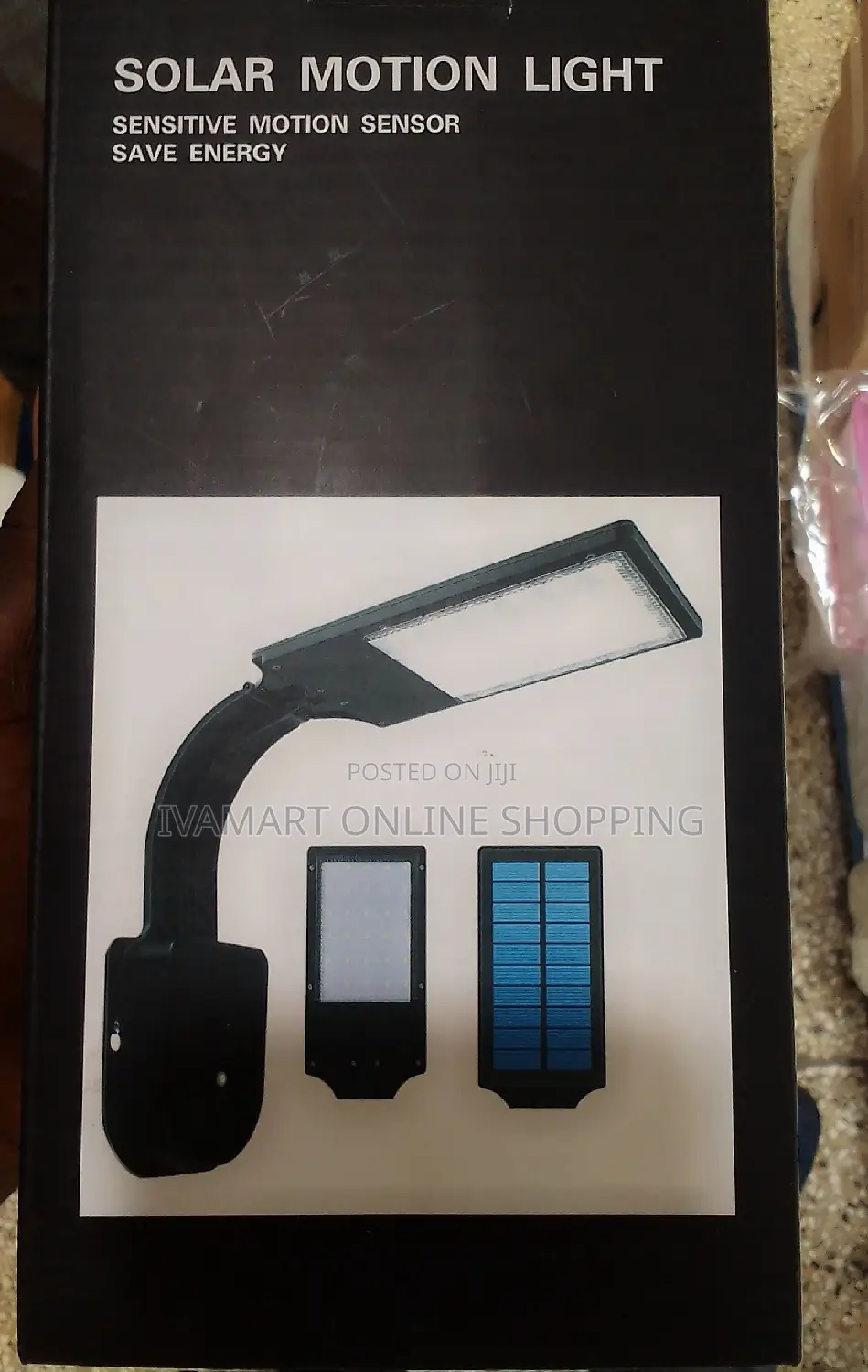 Solar Motion Light - Sensitive Motion Sensor, Save Energy