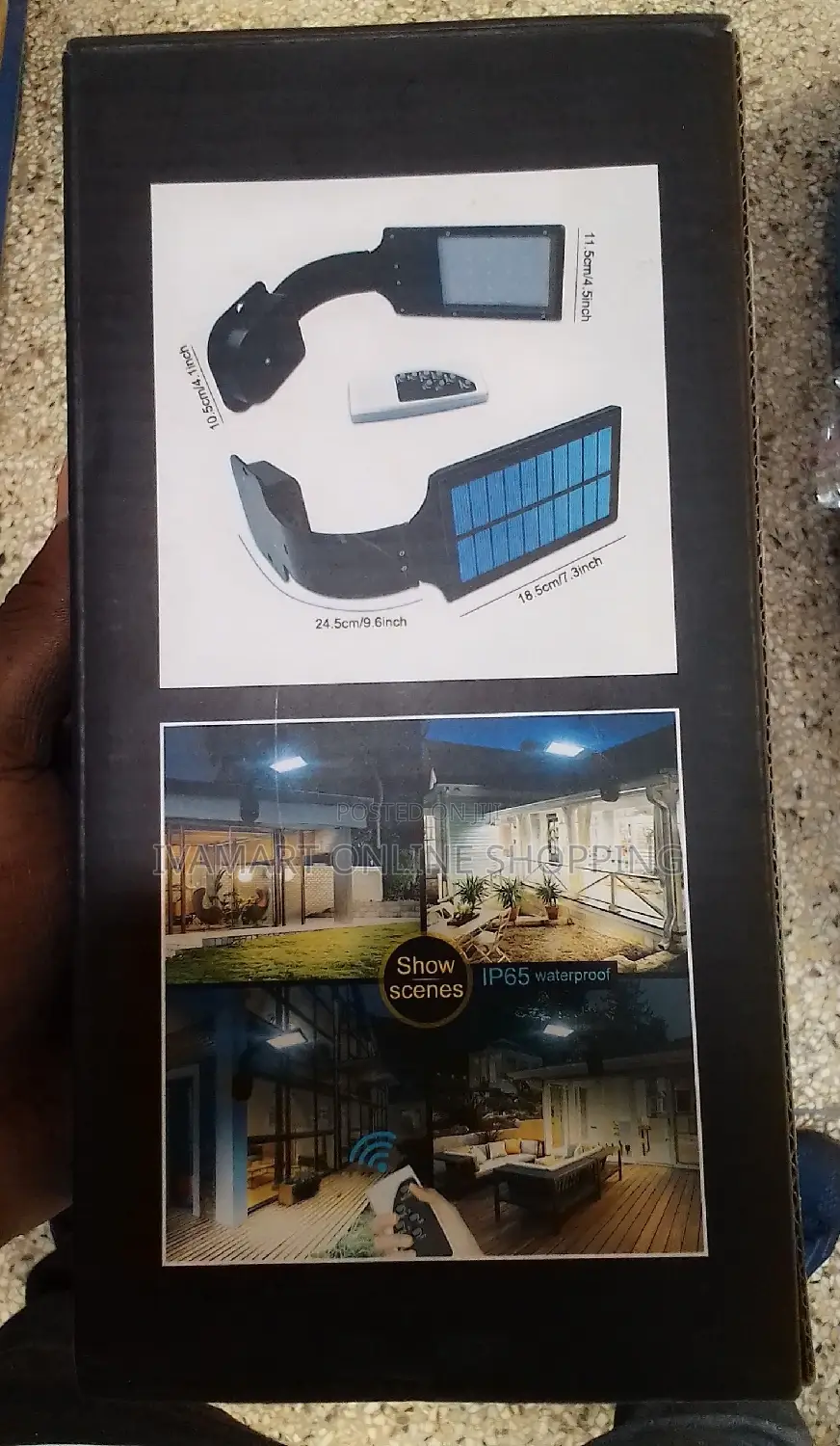 Solar Motion Light - Sensitive Motion Sensor, Save Energy