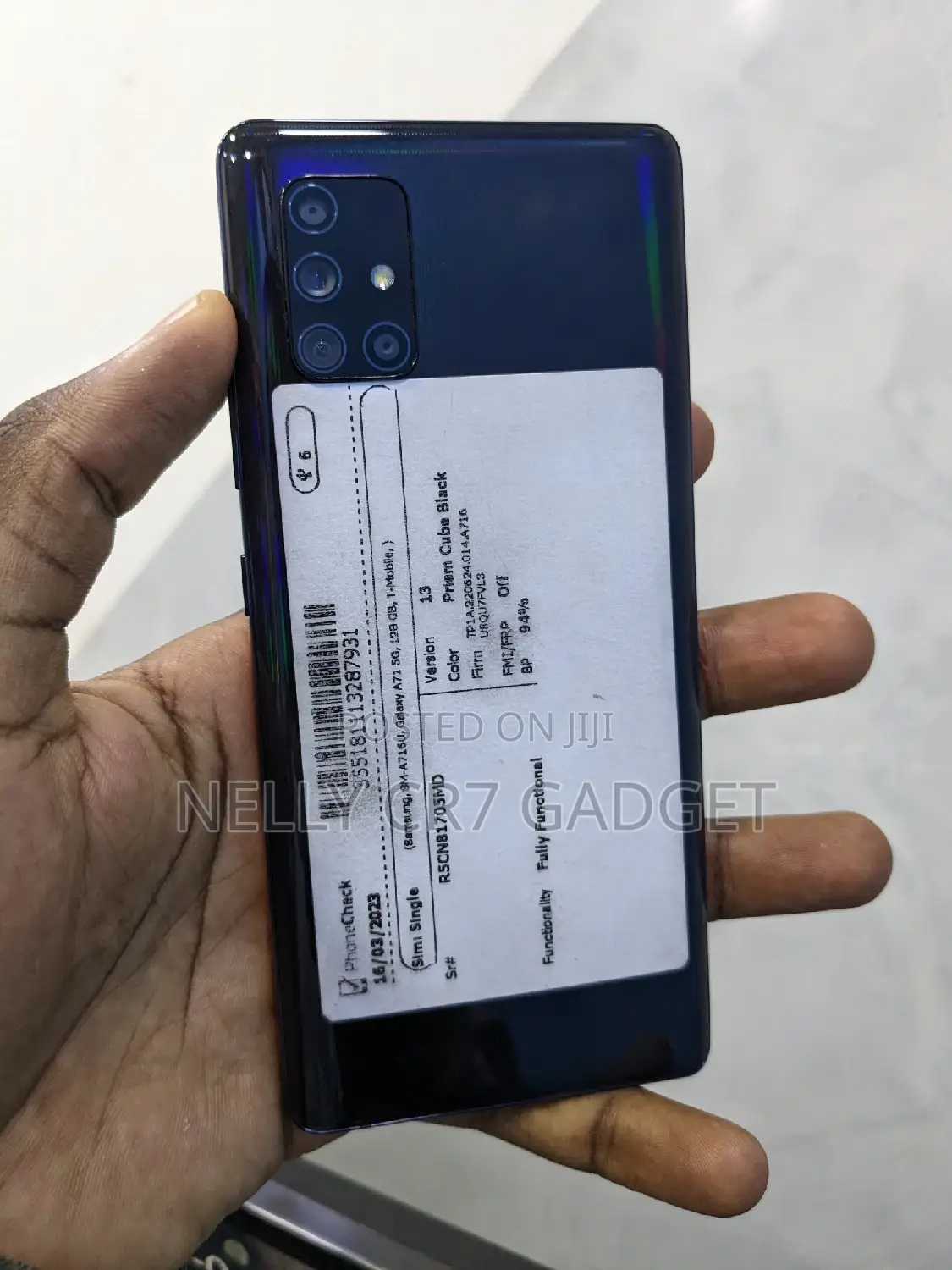 Samsung Galaxy A71 5G 128 GB Black
