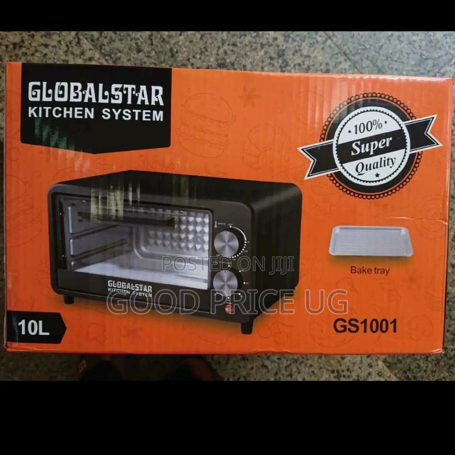 10 Litres Globalstar Mini Oven With 1 Years Warranty.