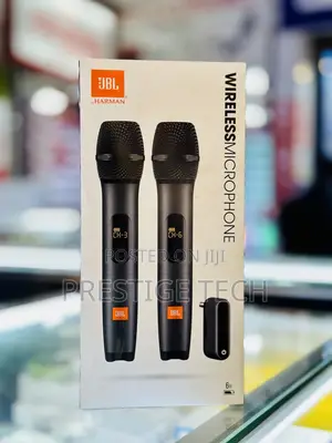 JBL Wireless Microphone (Pair) Plug and Play (8hours)