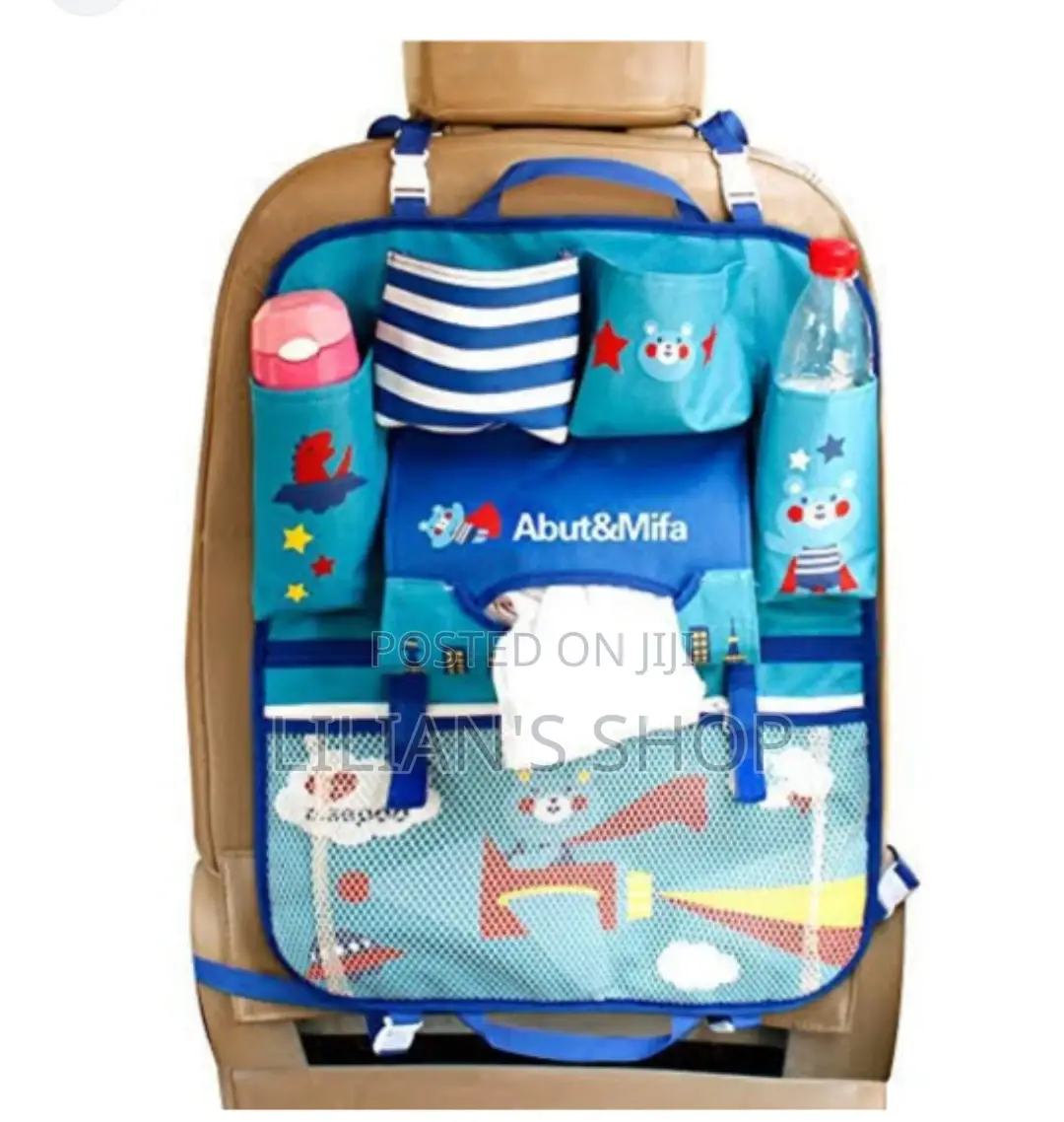 Car Back Seat Pocket Organizer for Children