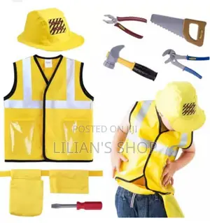 Kids Construction Workers Costume