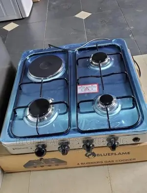 BLUEFLAME 3 Gas + 1 Electric Cooktop Stoves // 50cm × 50cm