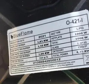 BLUEFLAME 3 Gas + 1 Electric Cooktop Stoves // 50cm × 50cm