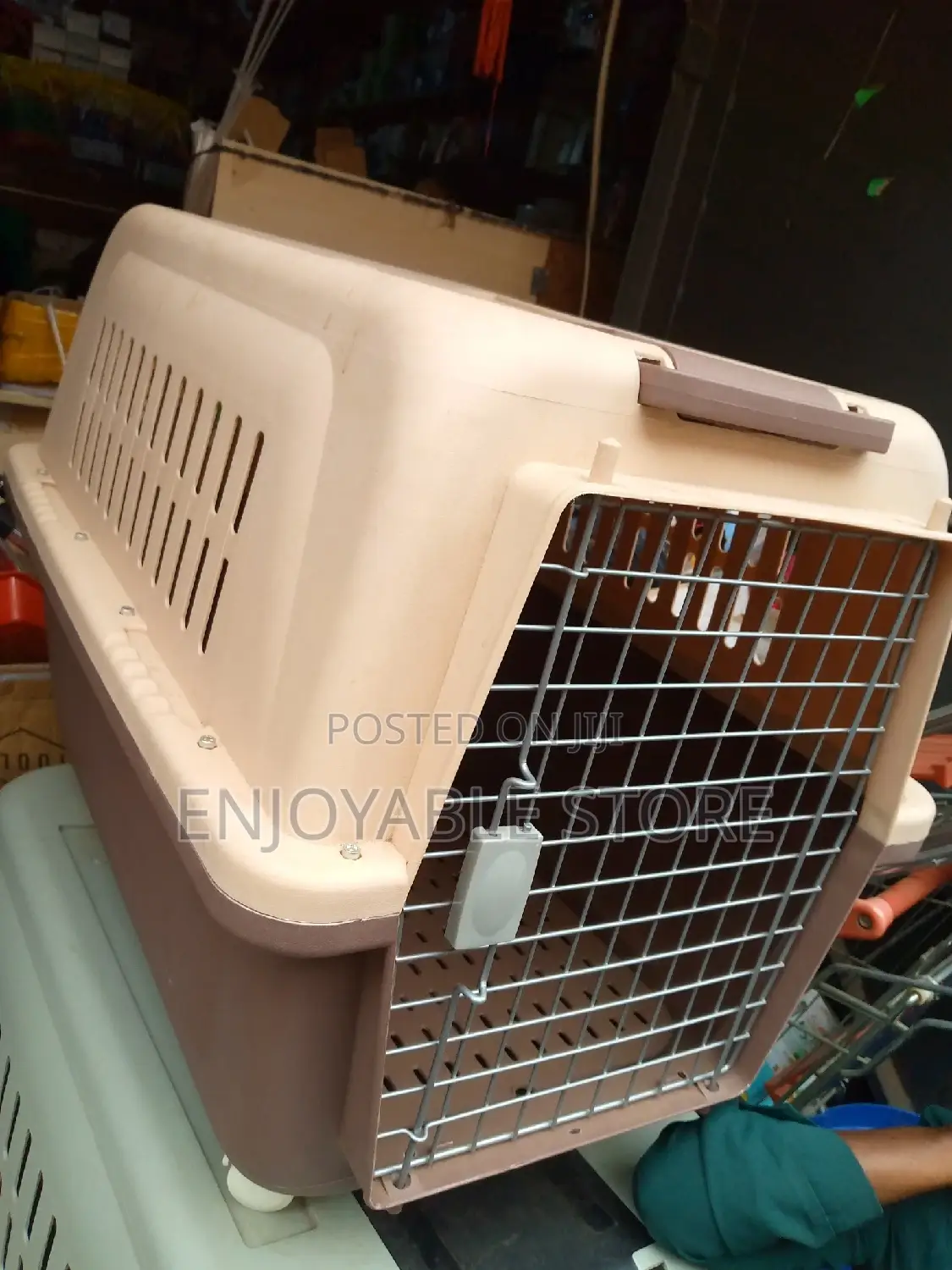 Plastic Dog Cages(Old Ones)