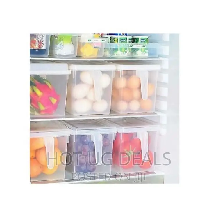 4pcs Fridge Storage Container Box Holder Food Organizer