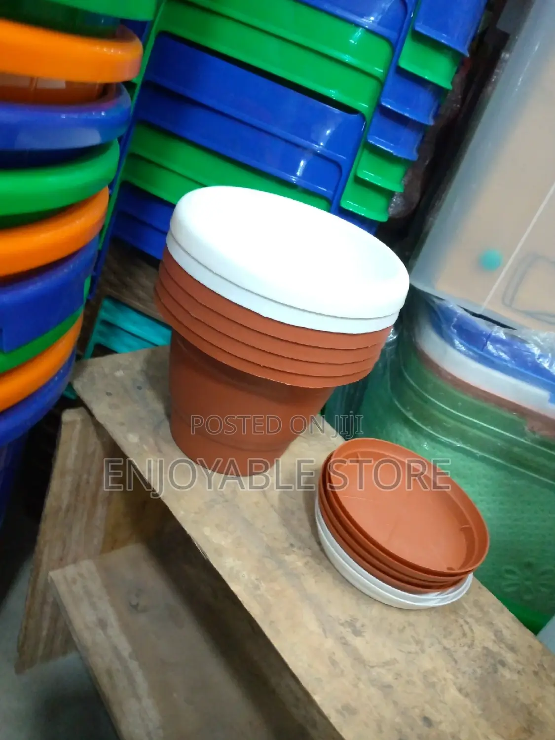Plastic Flower Pots at 