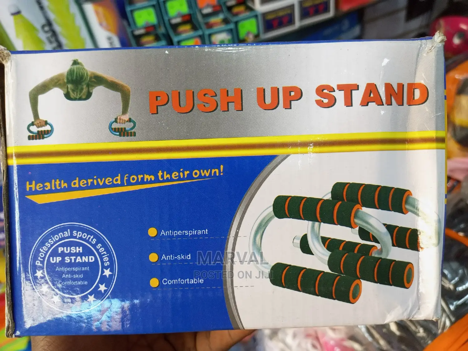 "S" Type Push Up Bar