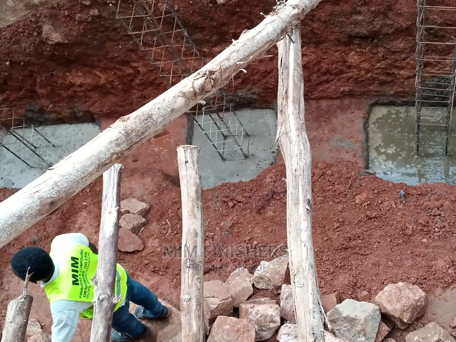 Construction of Perimeter Wall