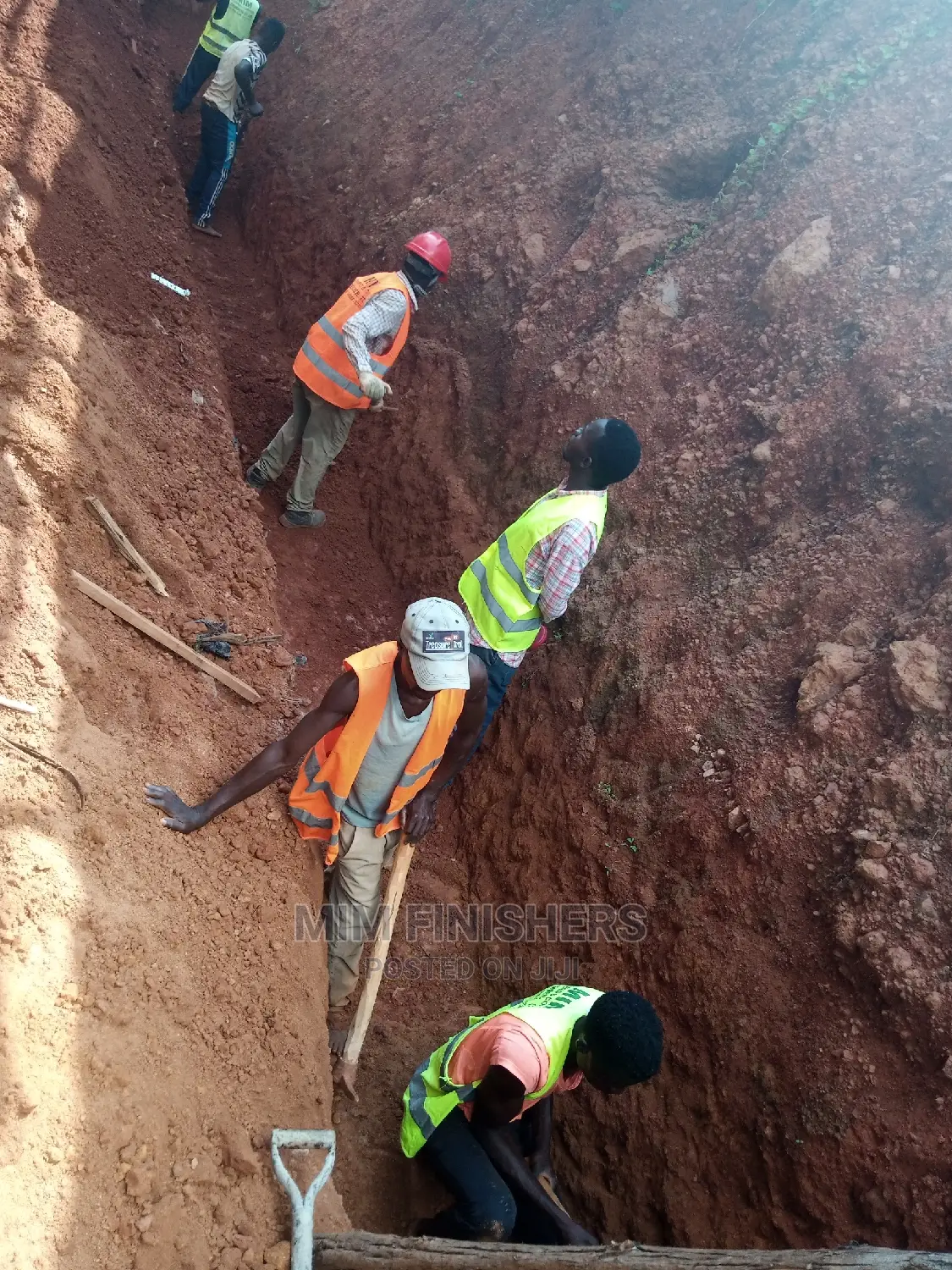 Construction of Perimeter Wall