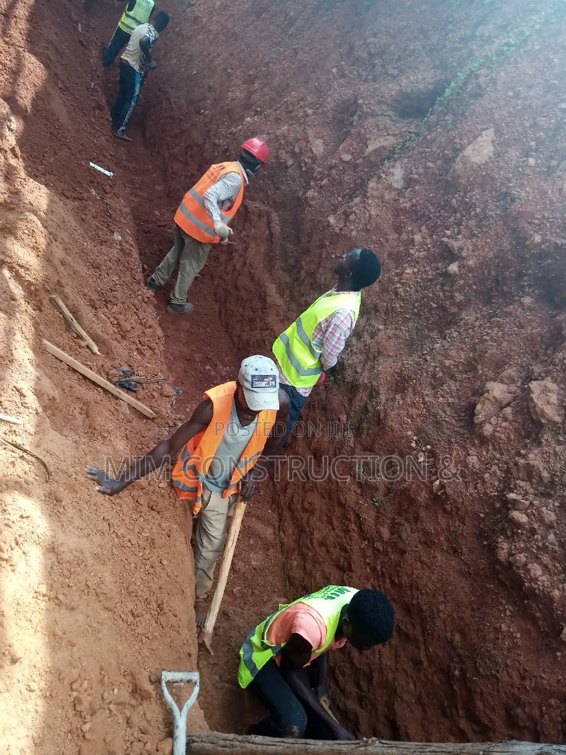 Construction of Perimeter Wall