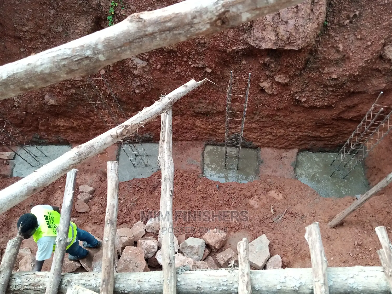 Construction of Perimeter Wall