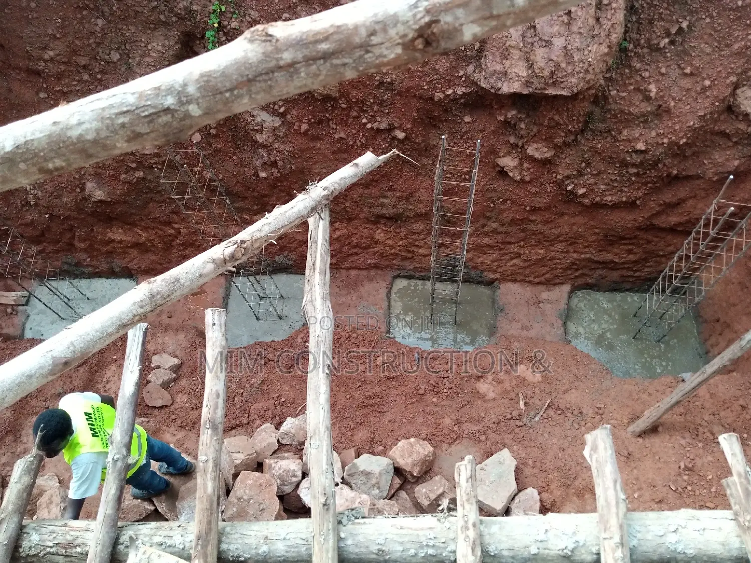 Construction of Perimeter Wall