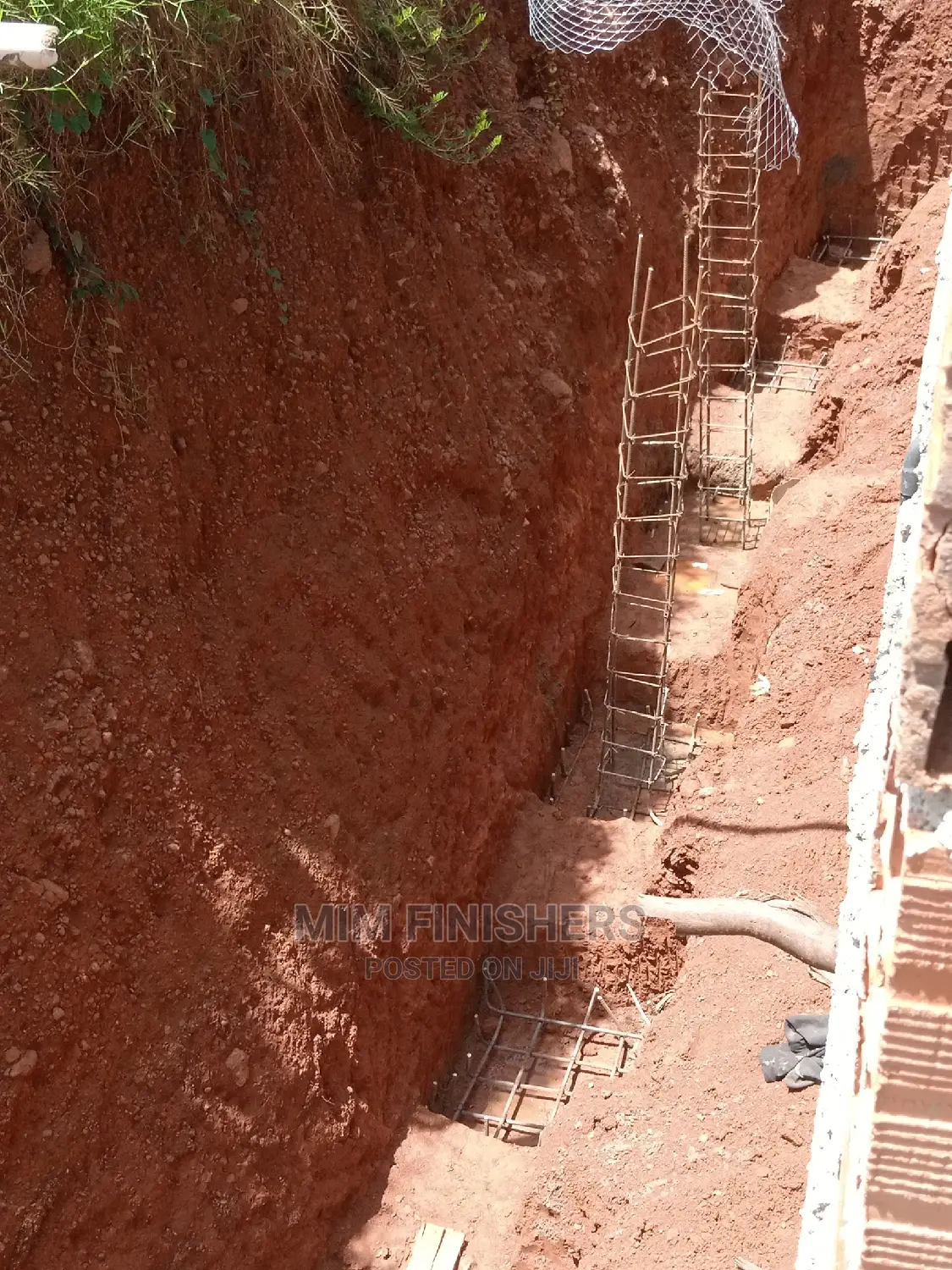 Construction of Perimeter Wall