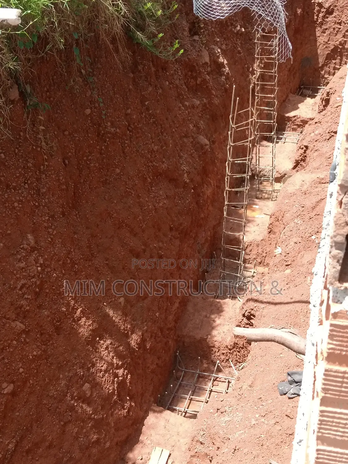 Construction of Perimeter Wall