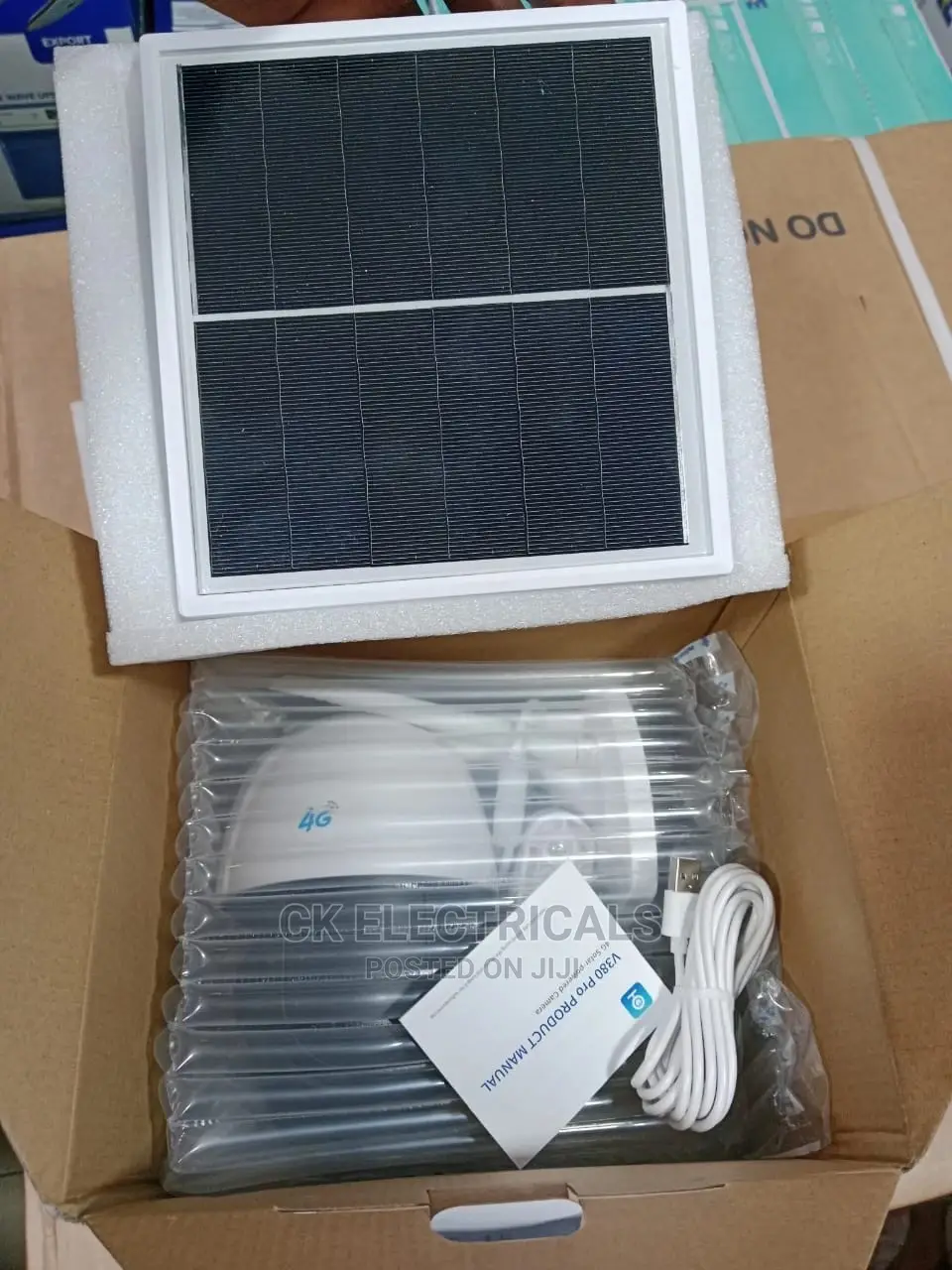 Solar Camera Installation Complete
