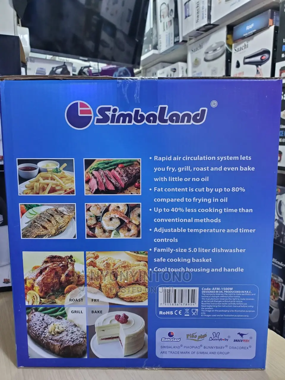 Simbaland 5L Health Airfryer