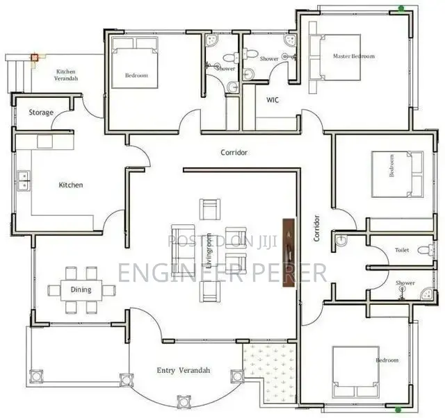 Houses Plan With Approval and Stamping