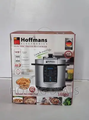 Photo - 15 In 1 Multifunctional 6l Hoffmans Pressure Cooker - Silver