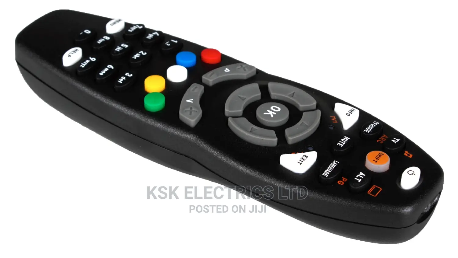 GOTV/DSTV Universal Remote Control – Black