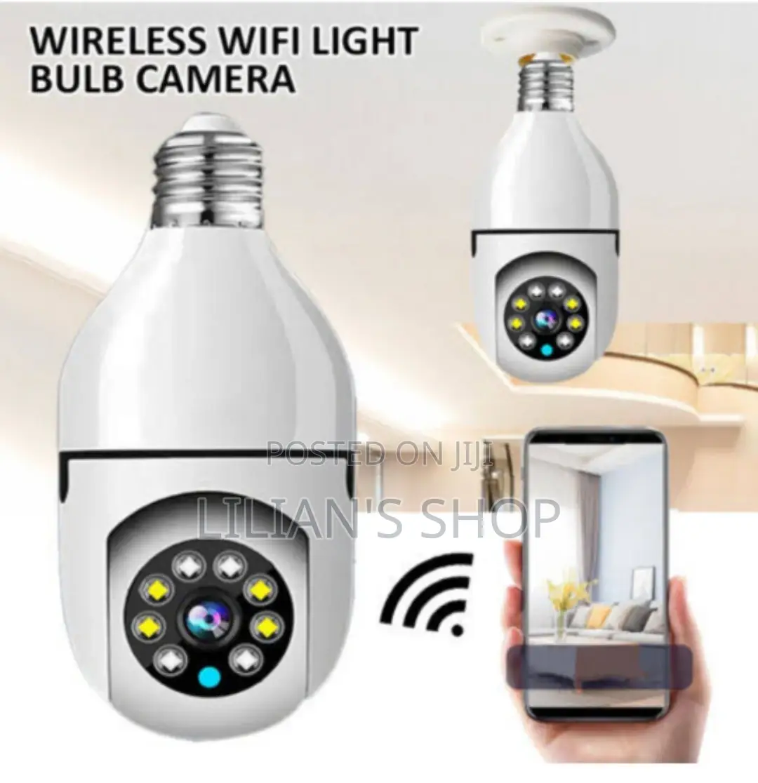 Smart Bulb 360 Security Camera