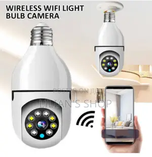 Smart Bulb 360 Security Camera