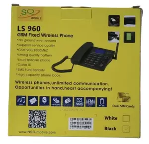 SQ Mobile SQ LS-960 Dual Sim Gsm Wireless Landline Phone