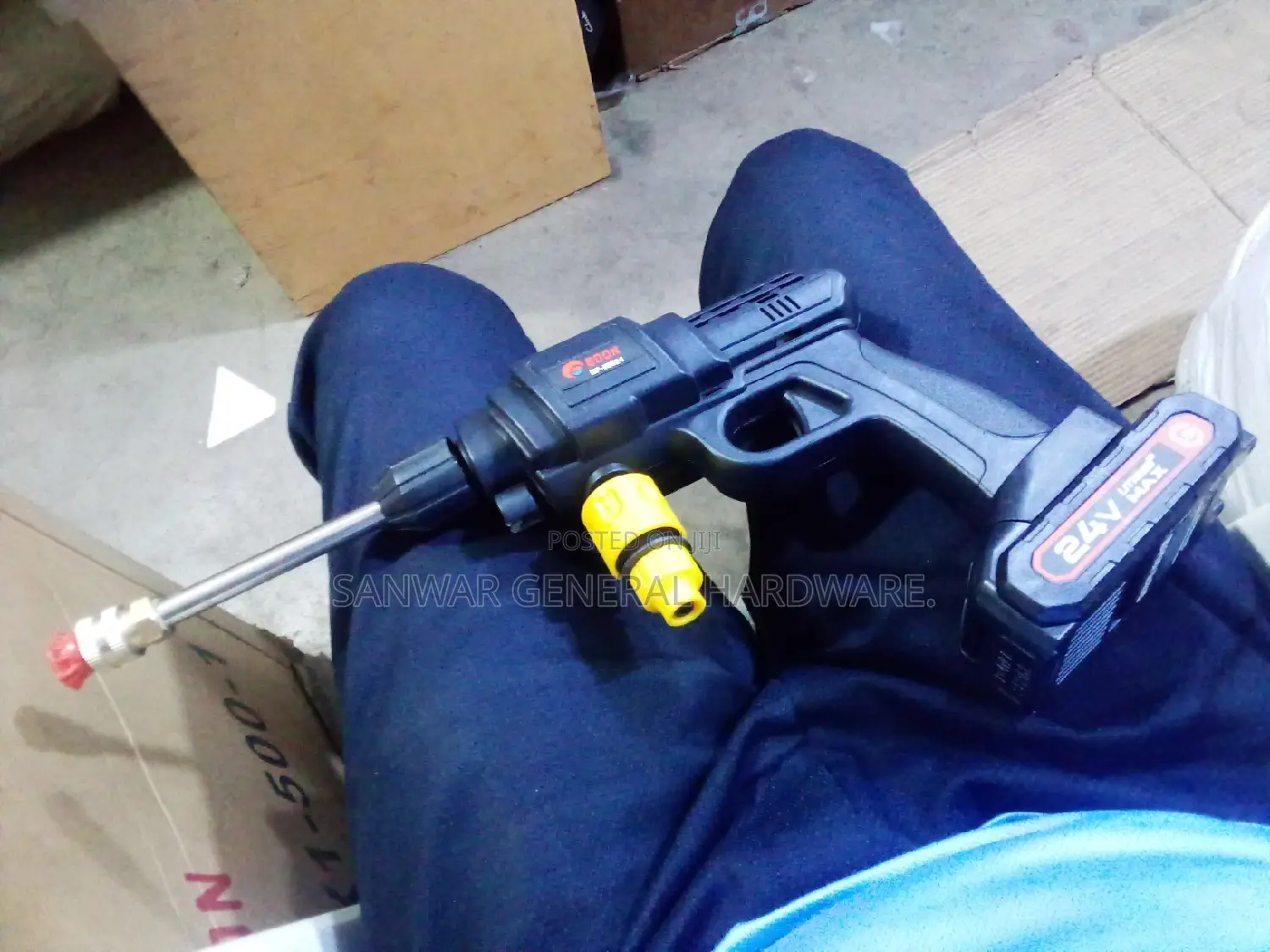 148v, Rechargeable High Pressure Car Washer Gun