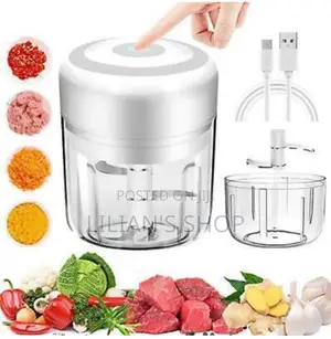Cordless Mini Electric Rechargeable Food Chopper