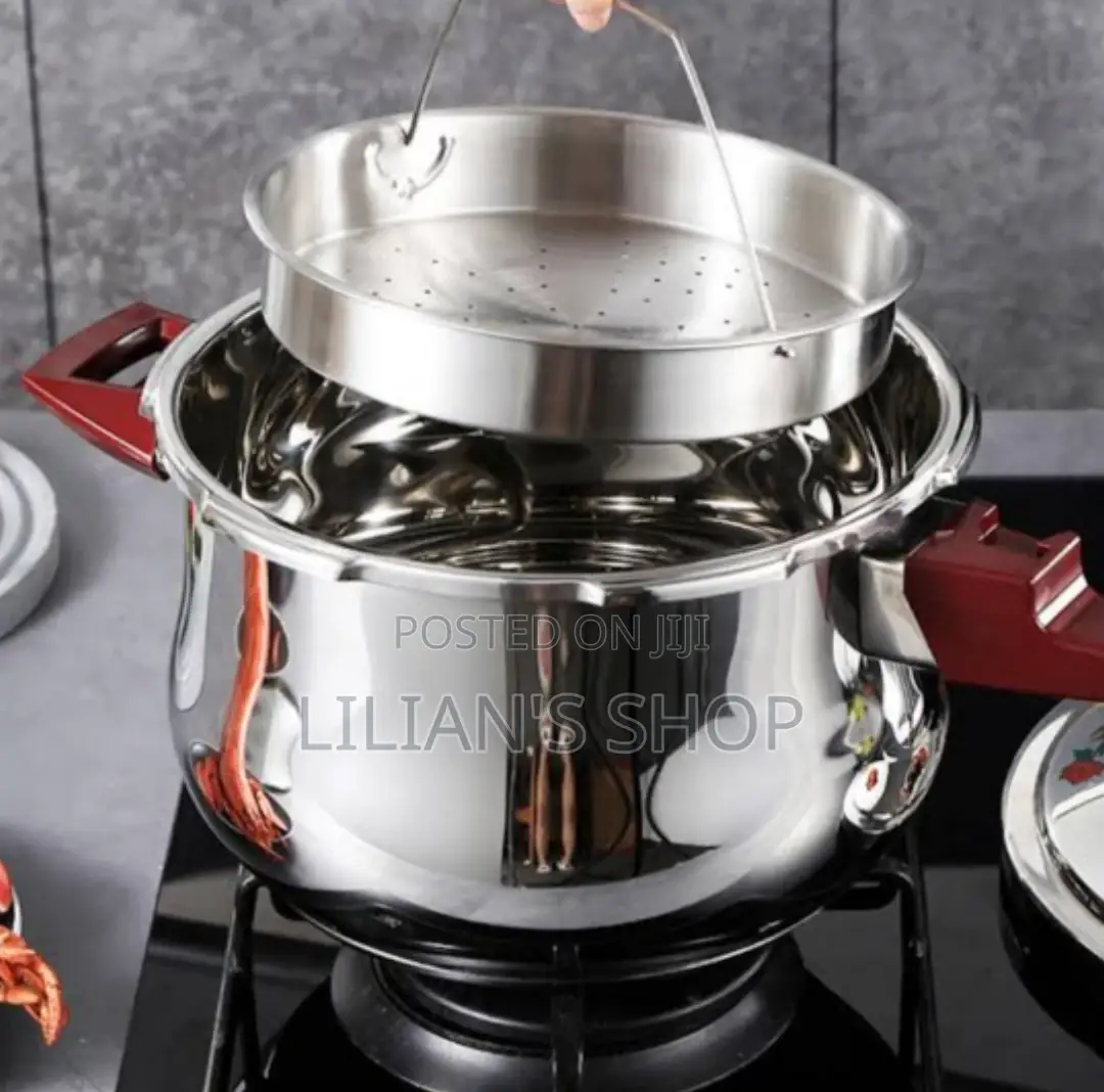 Pressure Cooker With Steamer 5litrs
