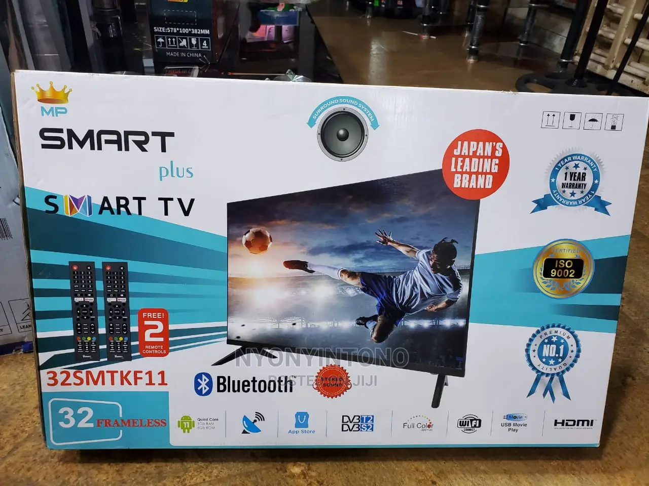 Smart Plus 32 Inch Frameless Smart Tv in Central Division TV & DVD