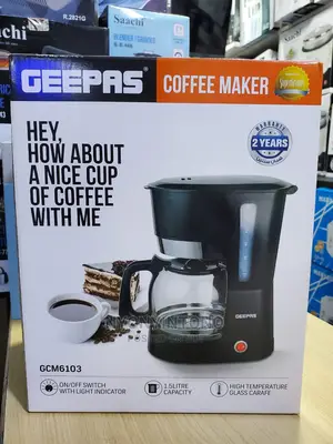 Geepas Coffee Maker 1.5L