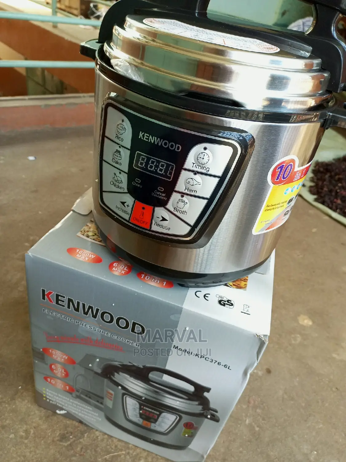 KENWOOD 10 in 1 Electric Pressure Cooker