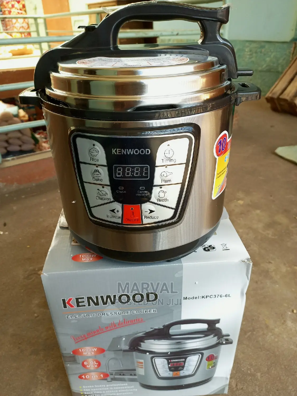 KENWOOD 10 in 1 Electric Pressure Cooker