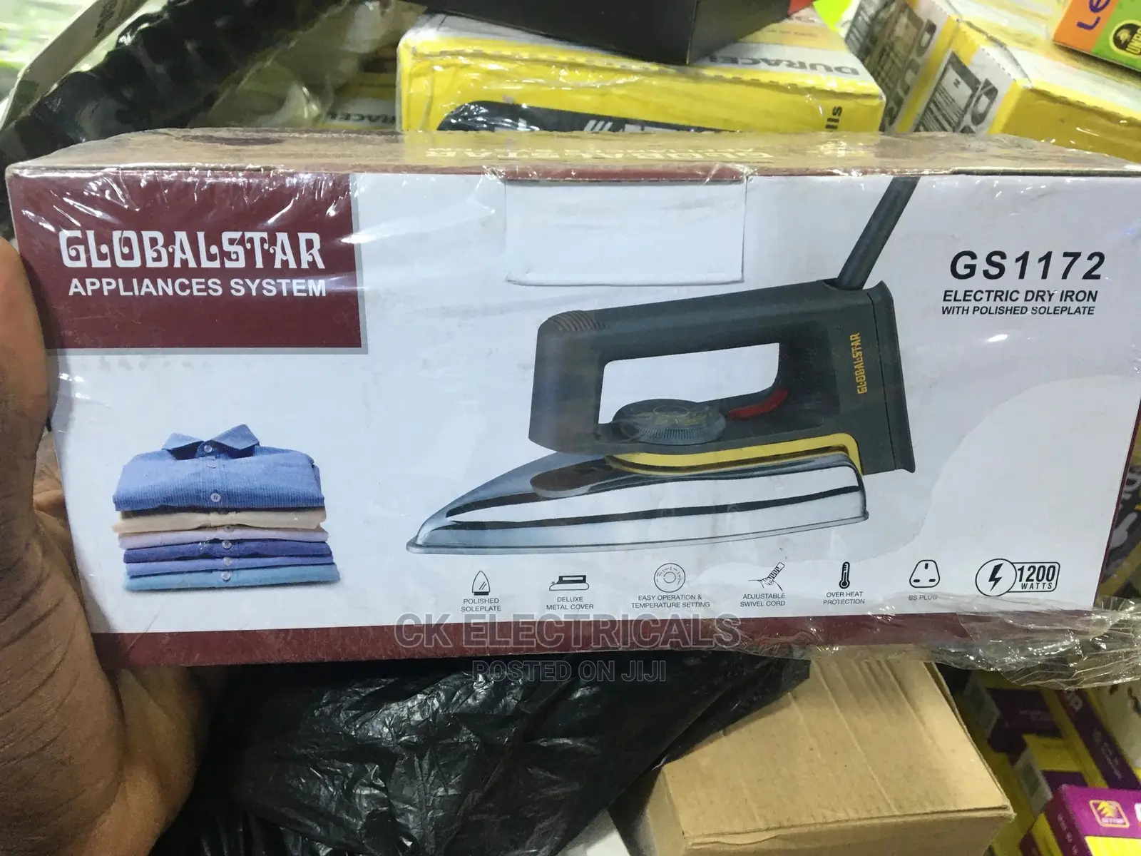 Global Star Flat Iron Box (Pasi)