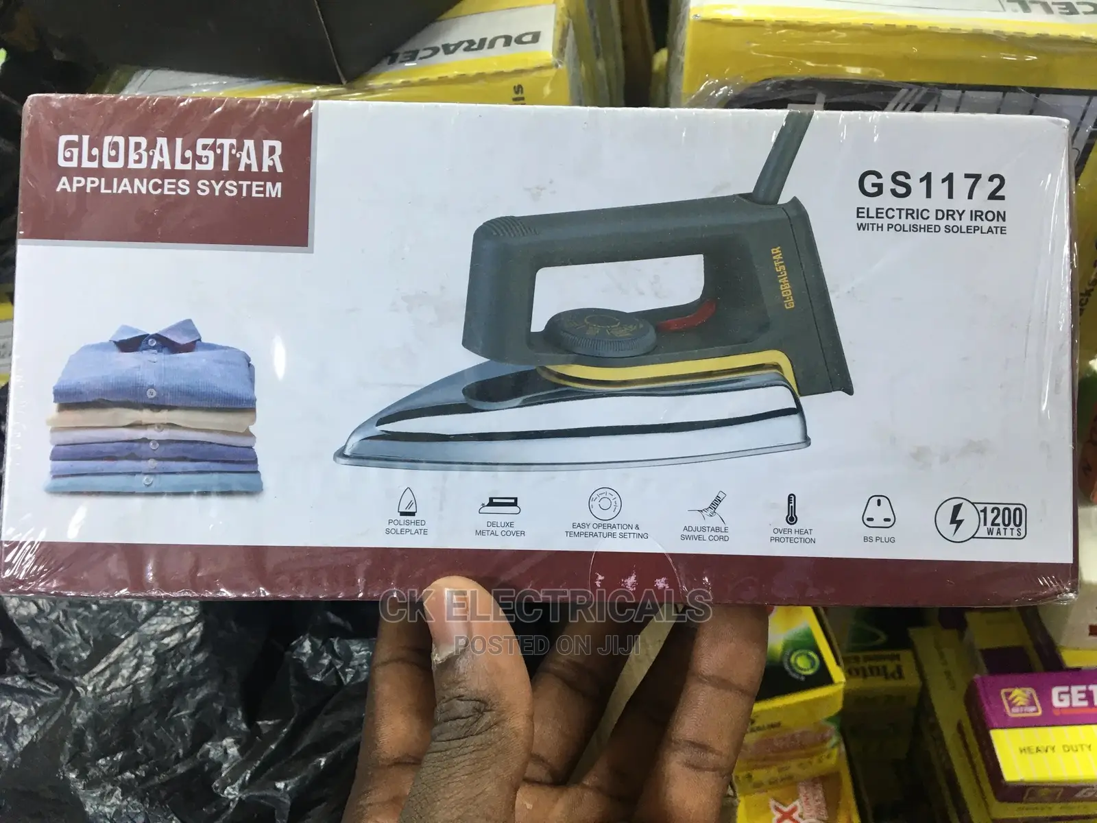 Global Star Flat Iron Box (Pasi)