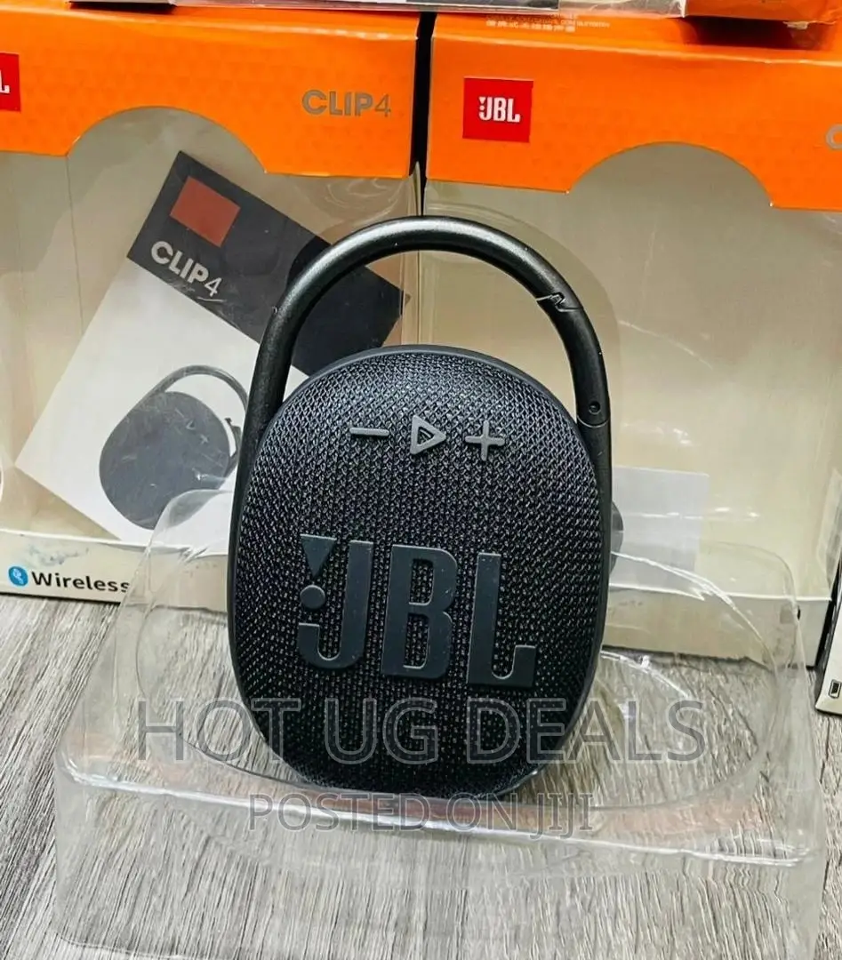JBL Clip 4 Portable Bluetooth Waterproof Speaker - Black