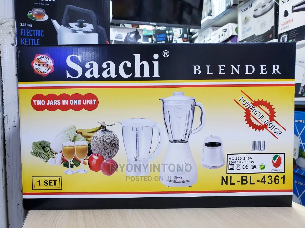 Saachi Blender 2 in 1
