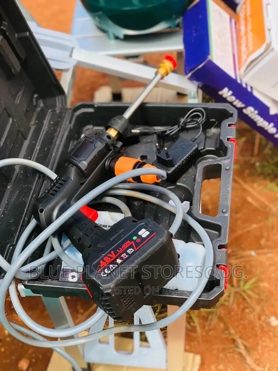 High Pressure Washer/Spray Guns // Rechargeable/Cordless
