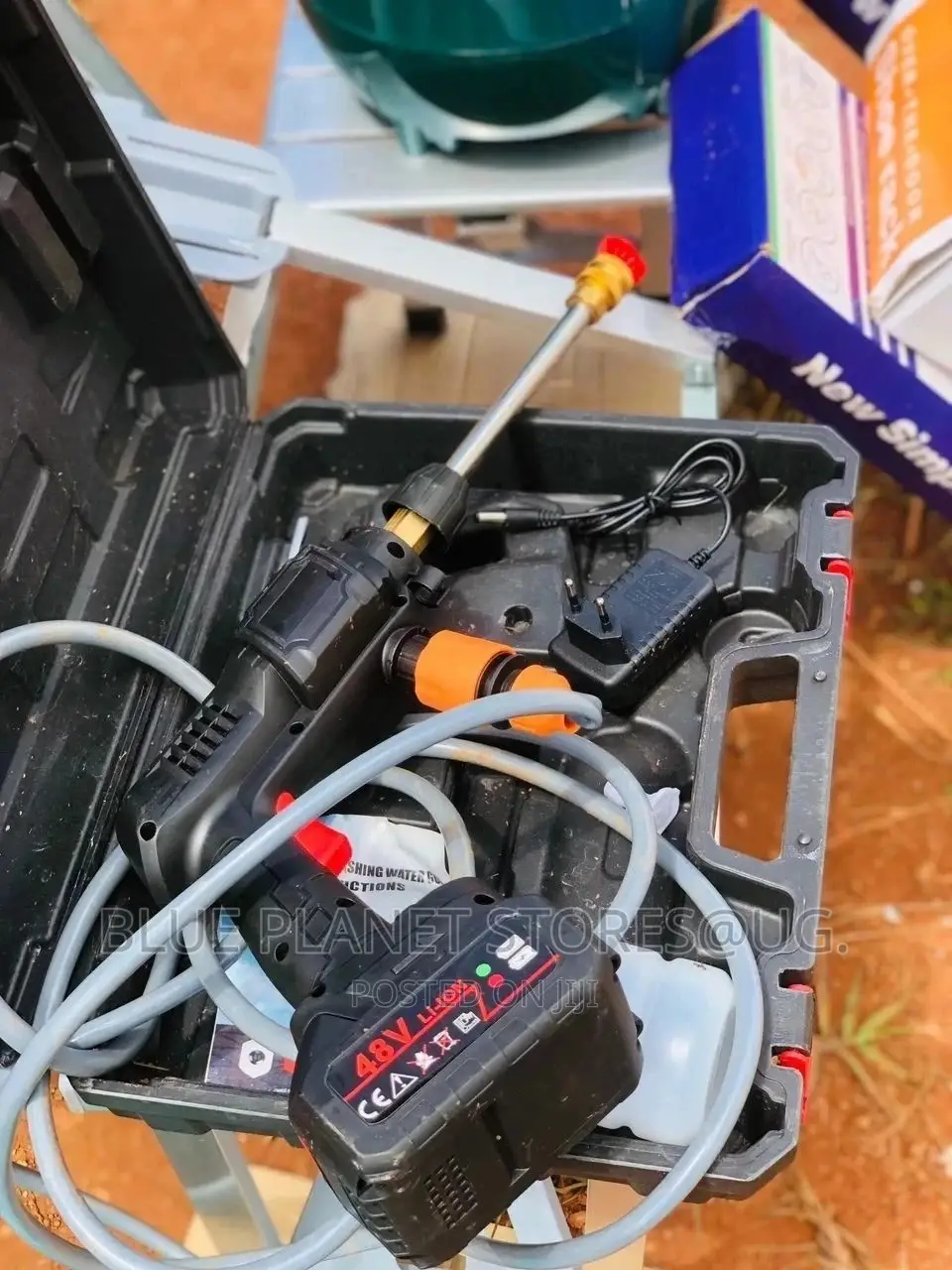 High Pressure Washer/Spray Guns // Rechargeable/Cordless