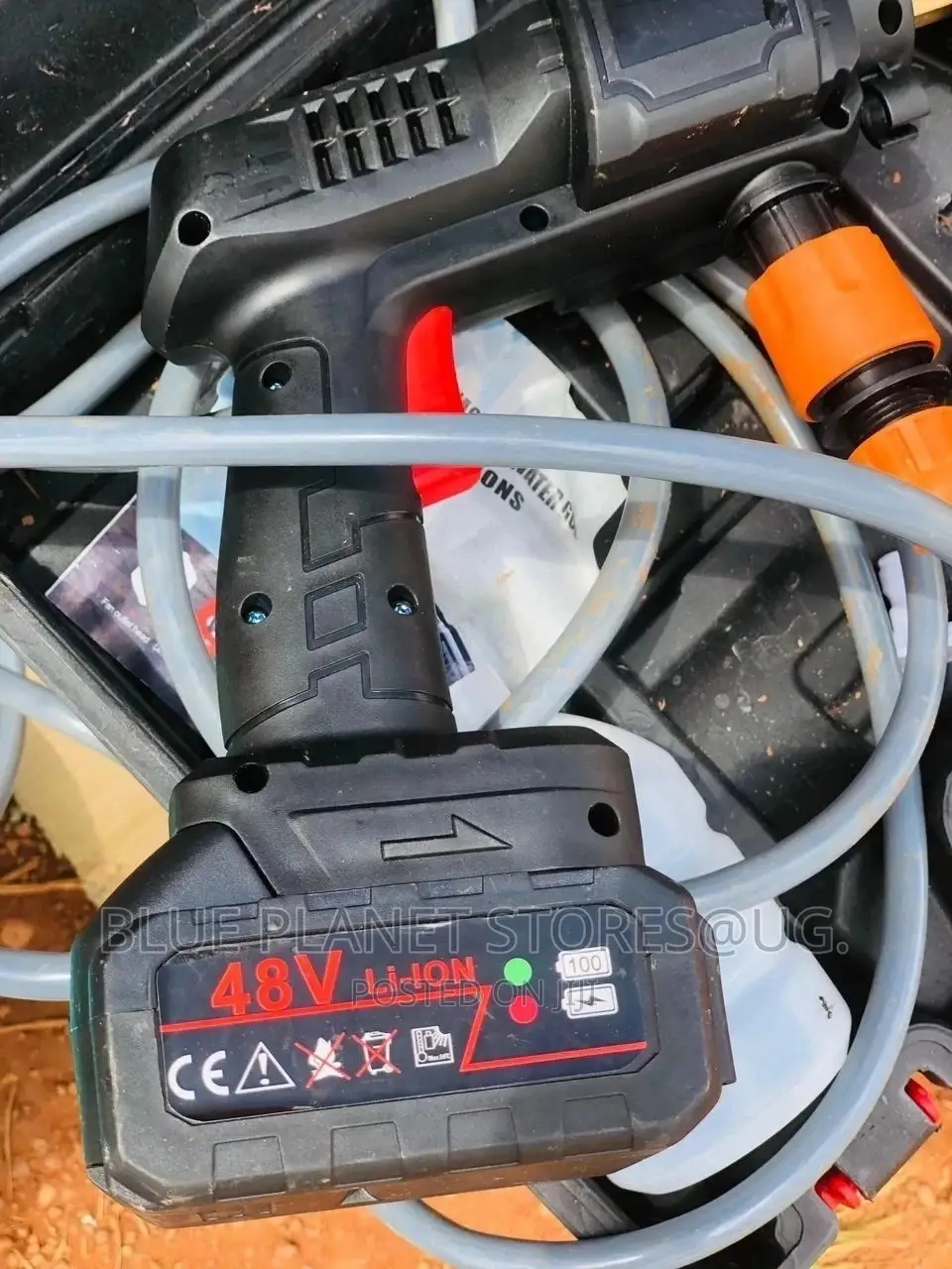 High Pressure Washer/Spray Guns // Rechargeable/Cordless