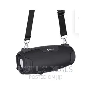 Portable Rechargeable Bluetooth Speaker Fm/Sd/Usb - Black