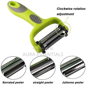 3 in 1 Rotatable Stainless Steel Blade Peeler