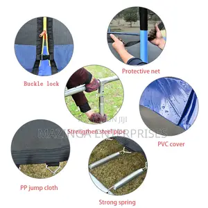 Outdoor Commercial Aluminium Frame 14ft Trampoline
