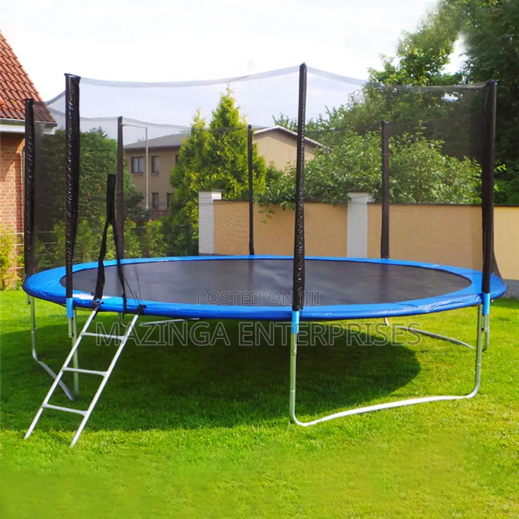 Outdoor Commercial Aluminium Frame 14ft Trampoline